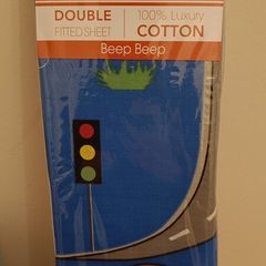 reversible double duvet and sheet for kids