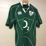 Ireland Rugby Jersey. Grand Slam Winning Jersey 2009. Official Canterbury Home Jersey. Authentic Original From 2009. Not A Modern Day Remake. Image 2