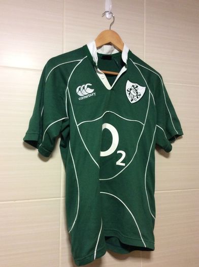 Ireland Rugby Jersey. Grand Slam Winning Jersey 2009. Official Canterbury Home Jersey. Authentic Original From 2009. Not A Modern Day Remake.