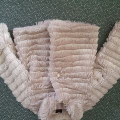 Practically New Girls Fur Jacket