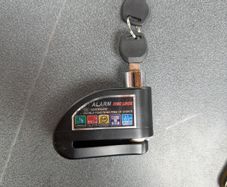 Motorbike Alarm Disc Lock