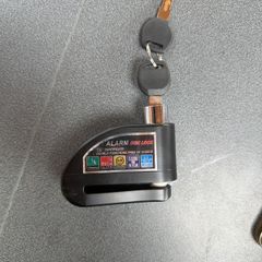 Motorbike Alarm Disc Lock