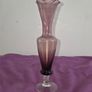 Antique Lavender Glass bud vase Image 4