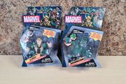 Marvel action figure Finger Fighters LOKI and Abomination