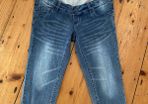 Maternity Jeans Short Summer 27 W New