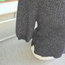 Next black and silver ribbed dressy knit bnwot uk 8-10 Image 5