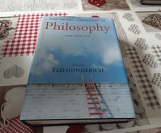 Oxford Companion to Philosophy Hardcover Edited Ted Honderich