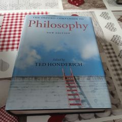 Oxford Companion to Philosophy Hardcover Edited Ted Honderich