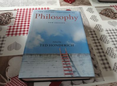 Oxford Companion to Philosophy Hardcover Edited Ted Honderich