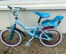 disney frozen bike - inseam at 20' (saddle at lowest level)