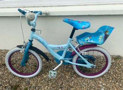 disney frozen bike - inseam at 20' (saddle at lowest level)