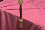 antique onyx + brass lamp