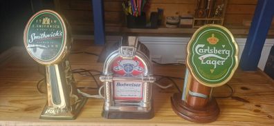 3 official 80s vintage bar tap font covers