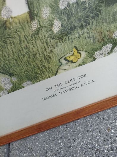2 X Vintage Muriel Dawson Nursery Prints