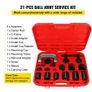 Ball Joint Extractor Kit, Tool for Removing Parts and Car Repair, Carbon Steel Accessory, Adjustable, Instrument for Workshop and Garage, 21 Units per Set Image 3
