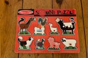 Melissa &amp; Doug farm animal sound puzzle