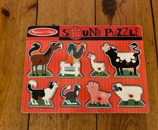 Melissa & Doug farm animal sound puzzle