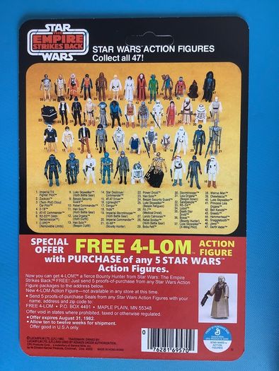 Vintage Star Wars Tie Fighter Cardback copy