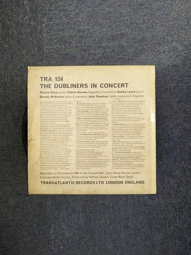 Dubliners in Concert lp