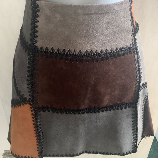 zara suede skirt