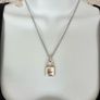 Padlock Necklace Image 4