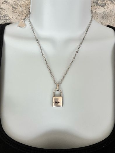 Padlock Necklace