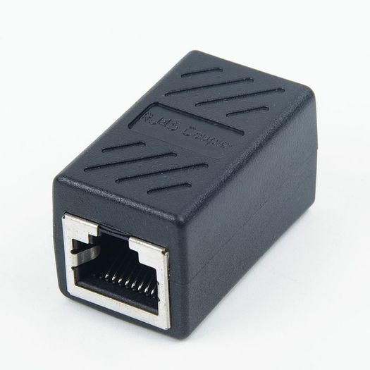 RJ45 Connector Network Extender Ethernet Kabel RJ45 Extender Adapter Gigabit Interface Female To Female Network Connector
