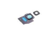 For Samsung Galaxy S8 Plus G955 Camera Lens Rear Back Glass Cover &amp; Frame Grey - FHT33SMCL