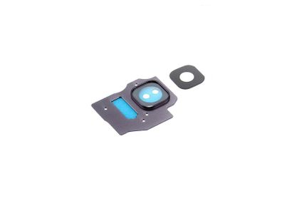For Samsung Galaxy S8 Plus G955 Camera Lens Rear Back Glass Cover & Frame Grey - FHT33SMCL