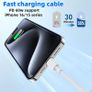 iPhone 16 15 Charger Cable 1M, 60W Braided Apple USB C to USB C Fast Charging Type C Cable 1M for iPhone 16 Pro/15 Plus/15 Pro Max, MacBook Pro, iPad Pro, iPad Air 4,Galaxy S22 S21 Ultra Image 6