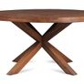 Circular Dining Table with Starburst Legs, Ex Display Like New Image 5
