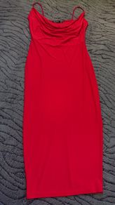 E40 SALE!!!  Red boohoo Dress. Size 10