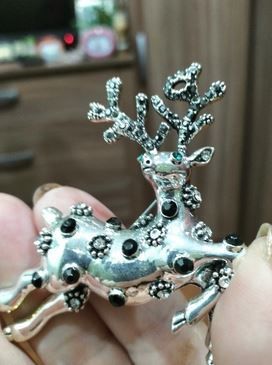 Deer Brooch