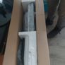 32 inch LG TV with remote and stand in box Image 5