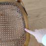 Bentwood and rattan chair Image 4