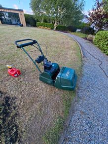 cylinder mower as new