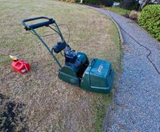 cylinder mower as new