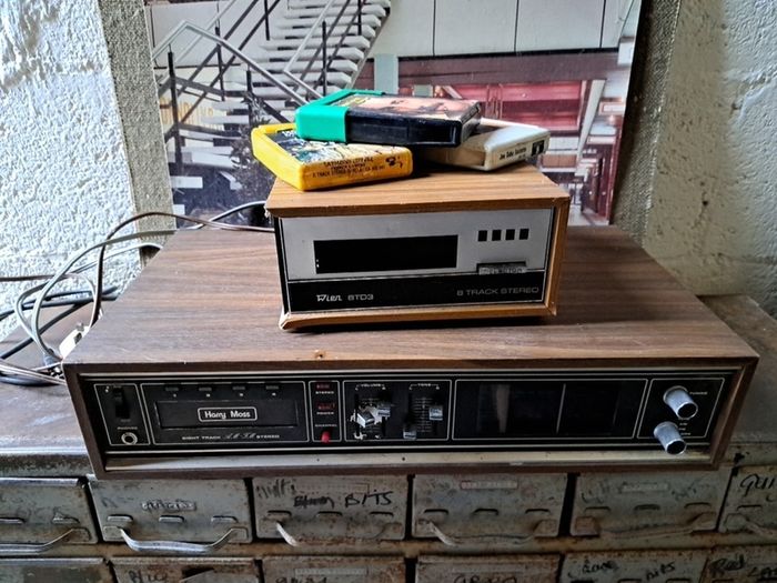 vintage 8Track Stereo Bundle