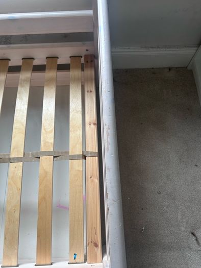 Flexa single bed with drawers