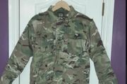 Kids army camouflage jacket