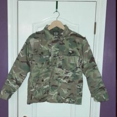 Kids army camouflage jacket