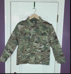 Kids army camouflage jacket