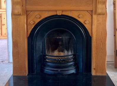 fireplace hearth and surround