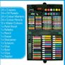 118 Piece Junior Artist Case - Painting and Colouring Set for Kids - Kids Art Set - Arts and Crafts for Kids (FREE POSTAGE) Image 5