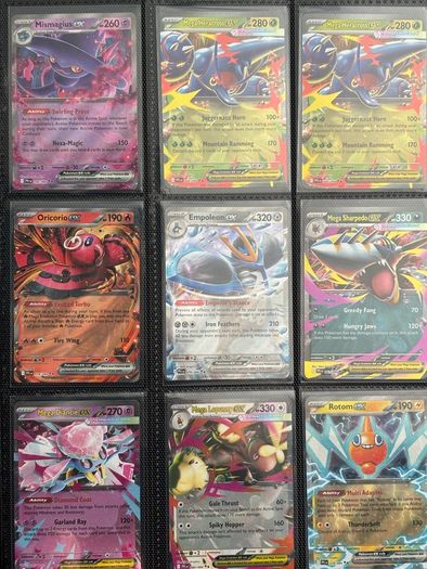 pokemon cards EX TONS OF HITS