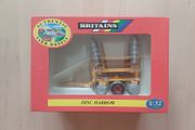 Britains Disc Harrow Vintage Farm Model Boxed MINT