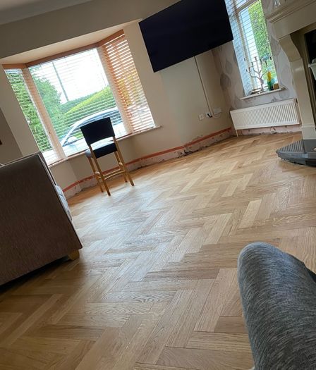 Herringbone Oak Floor