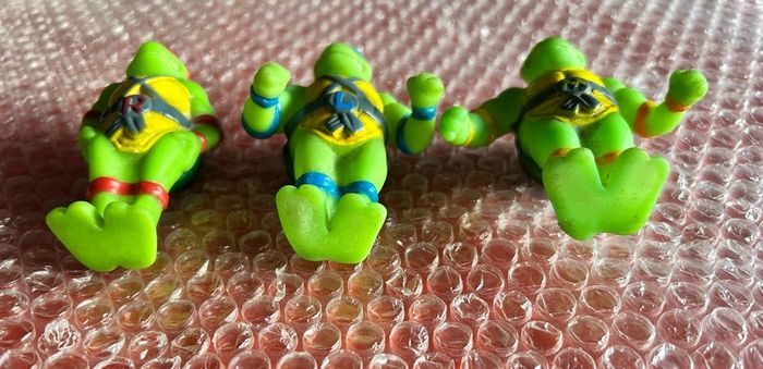 Vintage 1990s Teenage Mutant Ninja Turtles Fridge magnet figures