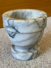 Marble Mortar/ Grinding Bowl