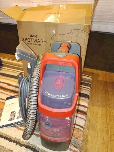 Vax SpotWash Portable Spot Vacuum Cleaner (CDCW-CSXS) - Boxed with Manual